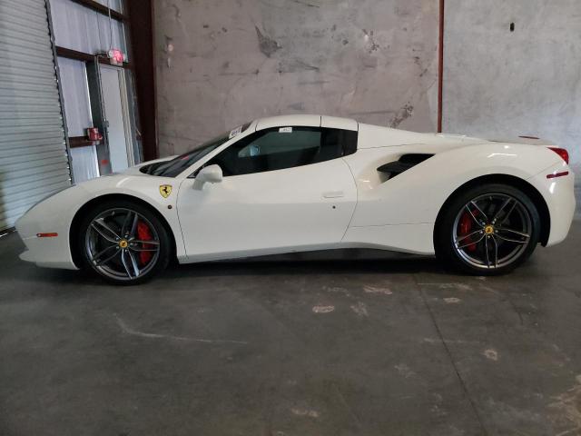 ZFF80AMA3H0221441 - 2017 FERRARI 488 SPIDER WHITE photo 9