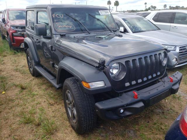 1C4GJXAG4JW140339 - 2018 JEEP WRANGLER S CHARCOAL photo 1