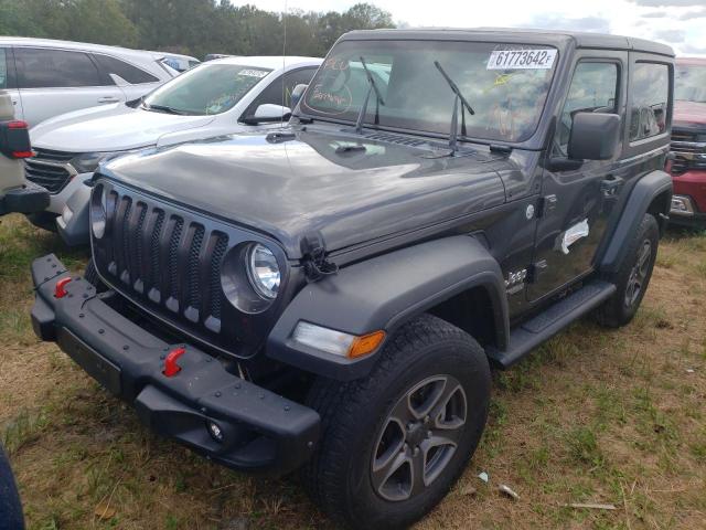 1C4GJXAG4JW140339 - 2018 JEEP WRANGLER S CHARCOAL photo 2