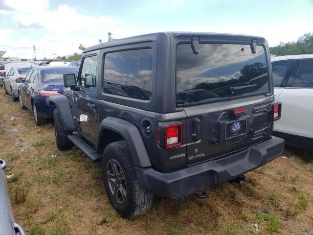 1C4GJXAG4JW140339 - 2018 JEEP WRANGLER S CHARCOAL photo 3