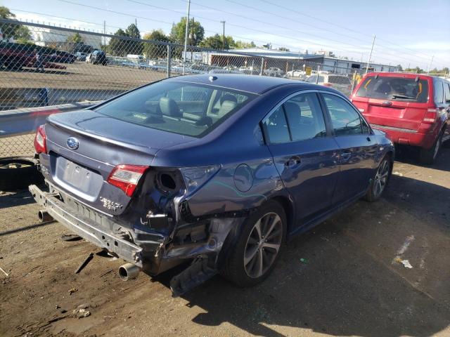 4S3BNEL63F3039552 - 2015 SUBARU LEGACY 3.6 BLUE photo 4