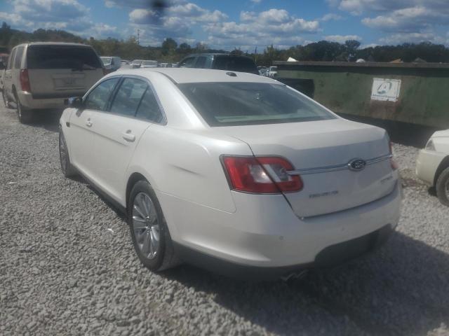 1FAHP2FW0AG107358 - 2010 FORD TAURUS LIM WHITE photo 3