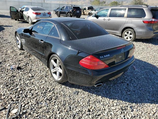 WDBSK75F35F091115 - 2005 MERCEDES-BENZ SL 500 BLACK photo 3