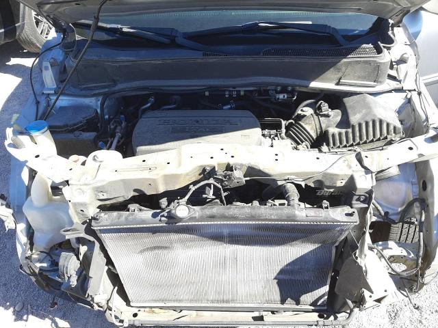 5FNYF3H74DB038536 - 2013 HONDA PILOT EXLN SILVER photo 7