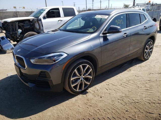 WBXYH9C00M5T12441 - 2021 BMW X2 SDRIVE2 GRAY photo 2