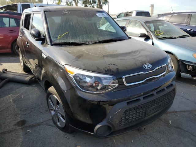 KNDJN2A2XF7781384 - 2015 KIA SOUL BLACK photo 1