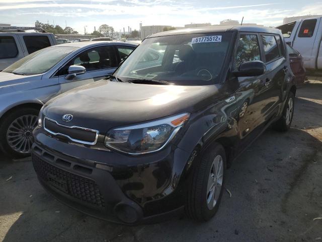 KNDJN2A2XF7781384 - 2015 KIA SOUL BLACK photo 2