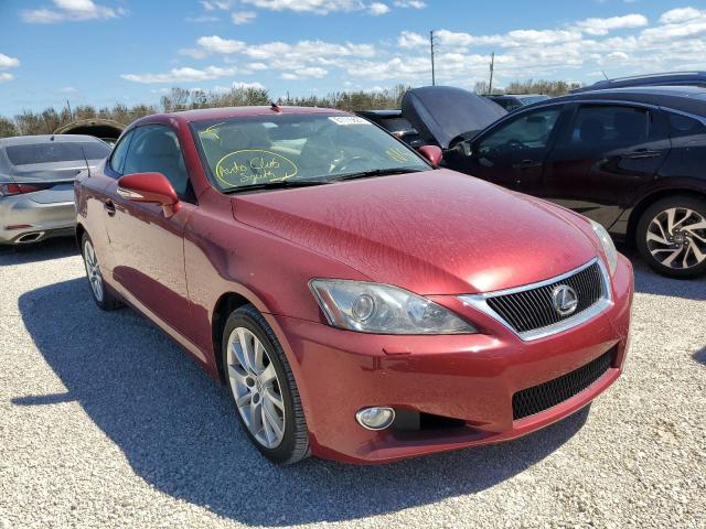 JTHFF2C27A2506897 - 2010 LEXUS IS 250 RED photo 1