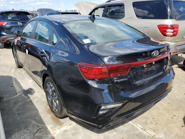 3KPF24AD6KE065720 - 2019 KIA FORTE FE BLACK photo 3