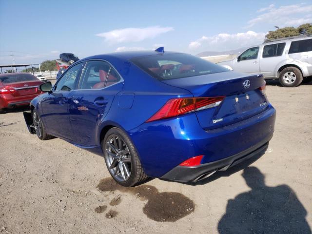 JTHBZ1D23J5032864 - 2018 LEXUS IS 350 BLUE photo 3