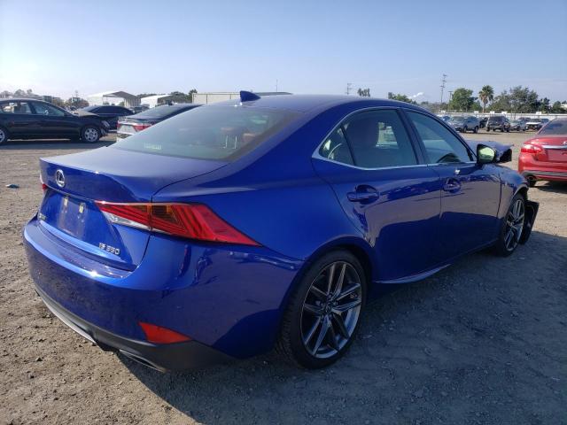 JTHBZ1D23J5032864 - 2018 LEXUS IS 350 BLUE photo 4