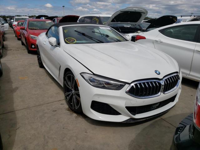 WBAFY4C52KBX39215 - 2019 BMW M850XI WHITE photo 1