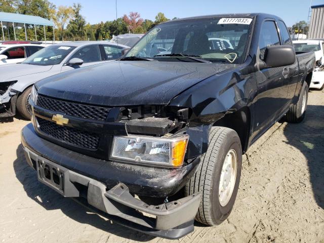 1GCCS198868289290 - 2006 CHEVROLET COLORADO BLACK photo 2