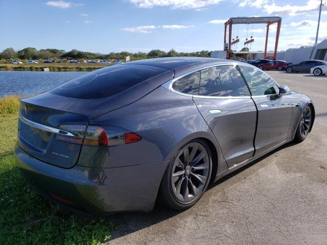 5YJSA1E25LF369772 - 2020 TESLA MODEL S Boz foto 4