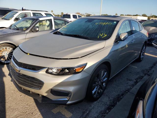 1G1ZH5SX4GF318257 - 2016 CHEVROLET MALIBU PRE BEIGE photo 2