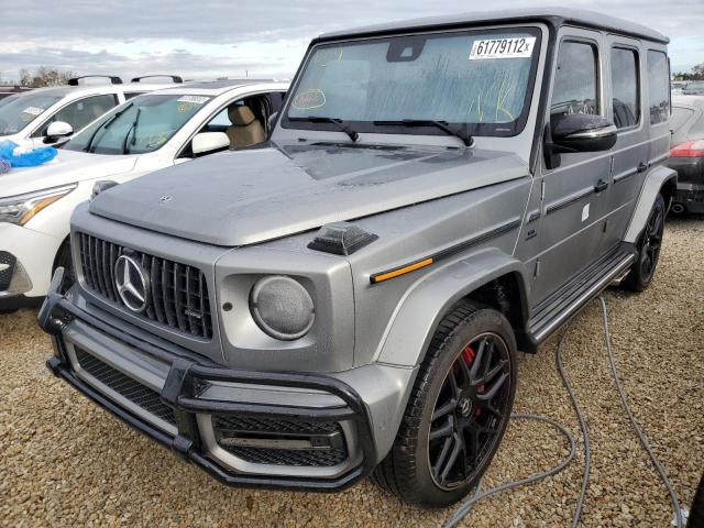 WDCYC7HJ8KX318226 - 2019 MERCEDES-BENZ G 63 AMG GRAY photo 2