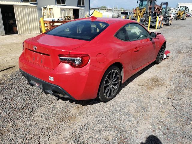 JF1ZNAA13H9700064 - 2017 TOYOTA 86 BASE RED photo 4