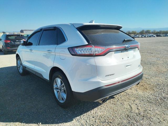 2FMPK4J95HBB31508 - 2017 FORD EDGE SEL WHITE photo 3