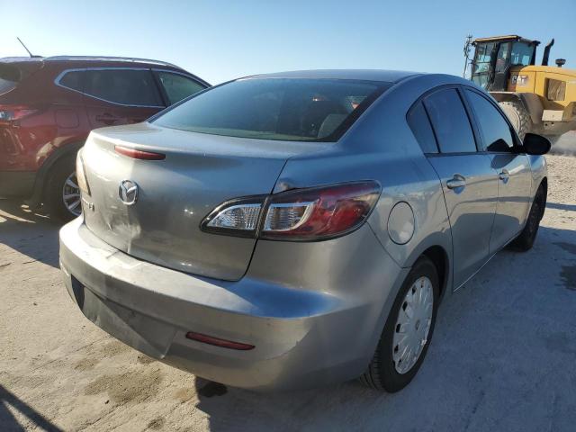 JM1BL1UF4C1566617 - 2012 MAZDA 3 I SILVER photo 4