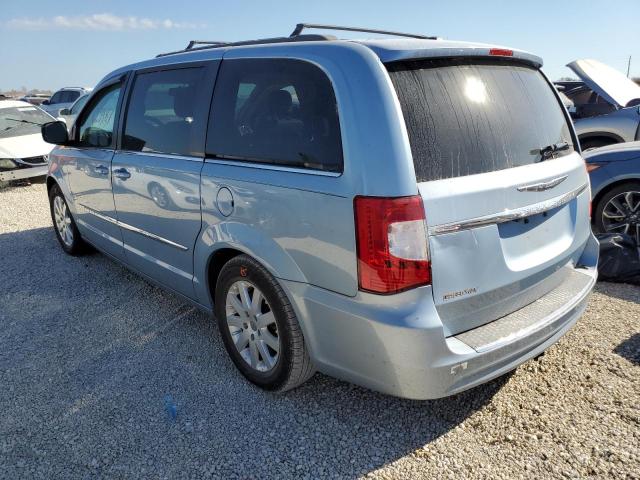 2C4RC1BGXDR510415 - 2013 CHRYSLER TOWN & COU BLUE photo 3