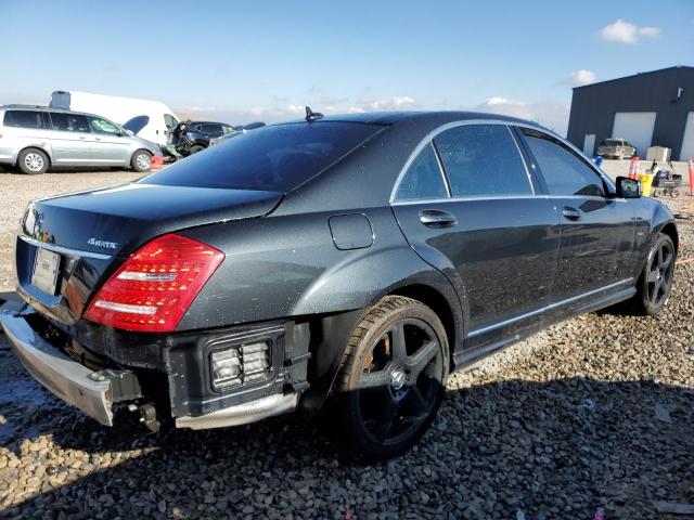 WDDNG9EB6CA474815 - 2012 MERCEDES-BENZ S 550 4MAT GRAY photo 3