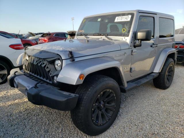 1C4GJWBG3JL922805 - 2018 JEEP WRANGLER S GRAY photo 2