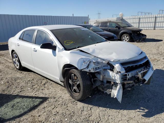 1G1ZA5E1XBF305579 - 2011 CHEVROLET MALIBU LS WHITE photo 1