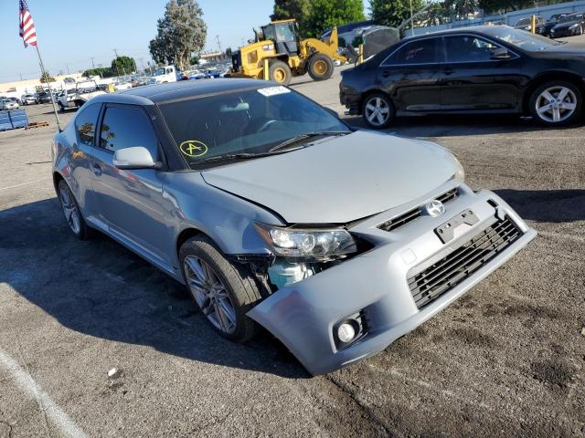 JTKJF5C75D3051239 - 2013 TOYOTA SCION TC ნაცრისფერი ფოტო 1
