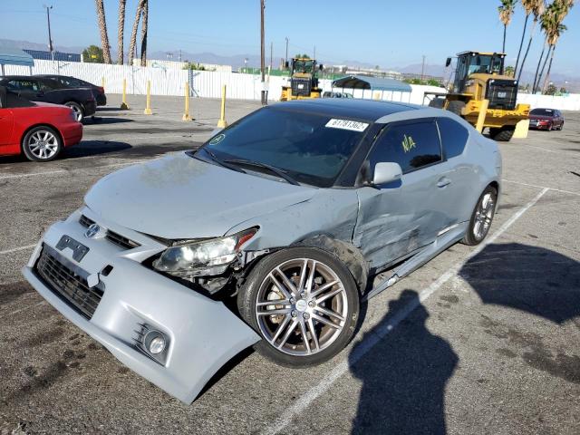 JTKJF5C75D3051239 - 2013 TOYOTA SCION TC ნაცრისფერი ფოტო 2