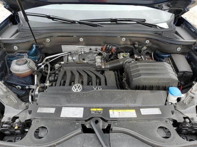 1V2HE2CAXMC205915 - 2021 VOLKSWAGEN ATLAS CROS Синий фото 7