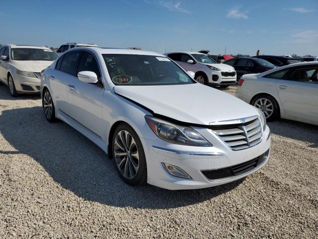 KMHGC4DH4DU258304 - 2013 HYUNDAI GENESIS 5. WHITE photo 1