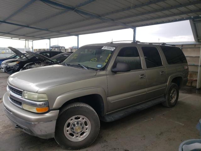 3GNGK26G83G161499 - 2003 CHEVROLET SUBURBAN K GOLD photo 2