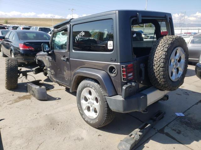 1C4AJWBG9EL168661 - 2014 JEEP WRANGLER S CHARCOAL photo 3