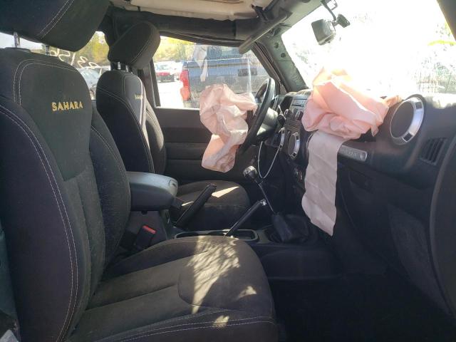 1C4AJWBG9EL168661 - 2014 JEEP WRANGLER S CHARCOAL photo 5