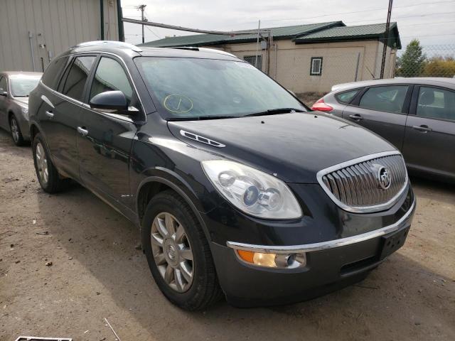 5GAKVDED3CJ365186 - 2012 BUICK ENCLAVE BLACK photo 1