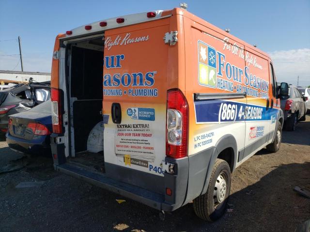 3C6TRVAG1EE124263 - 2014 RAM PROMASTER TWO TONE photo 4