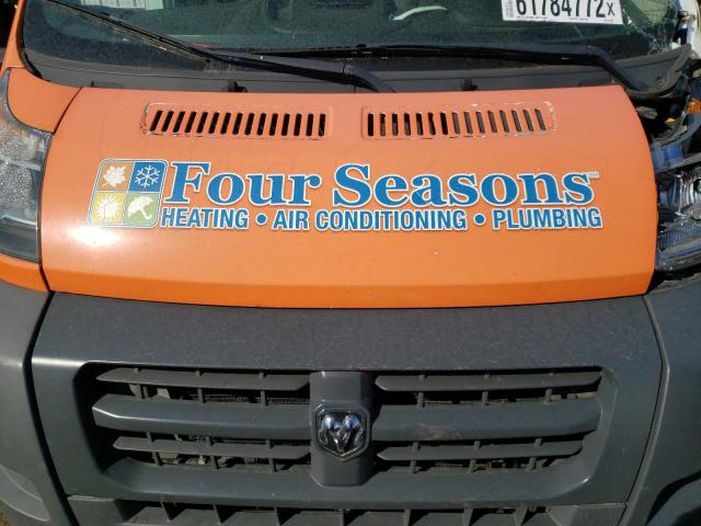 3C6TRVAG1EE124263 - 2014 RAM PROMASTER TWO TONE photo 7