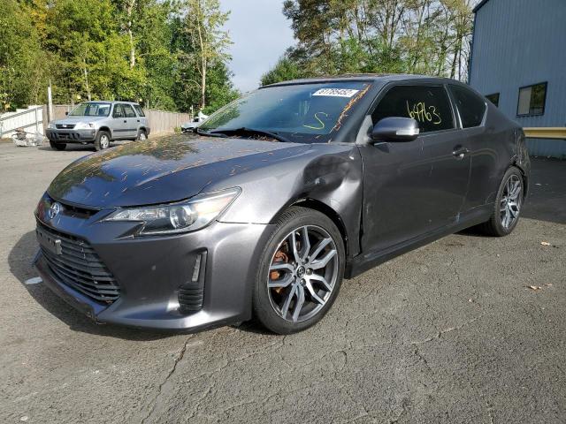 JTKJF5C74FJ007814 - 2015 TOYOTA SCION TC 灰色 照片 2