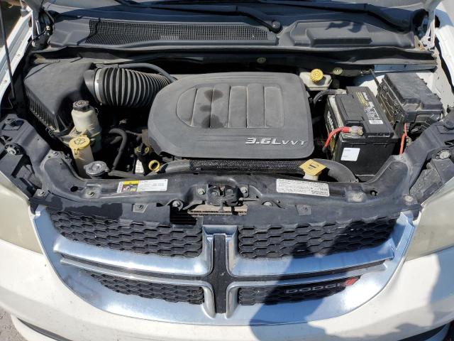 2C4RDGCG4DR717266 - 2013 DODGE GRAND CARA WHITE photo 7