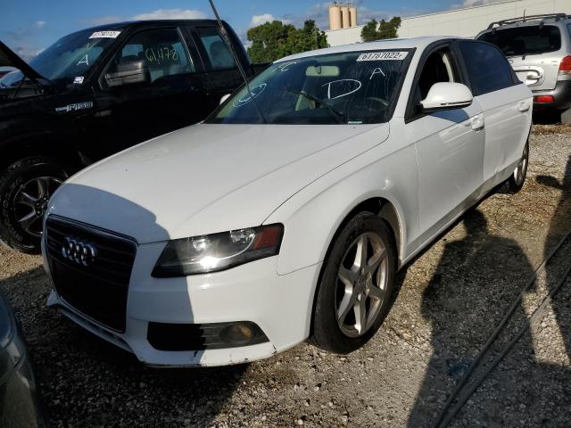 WAULF78K59N033082 - 2009 AUDI A4 2.0T QU WHITE photo 2