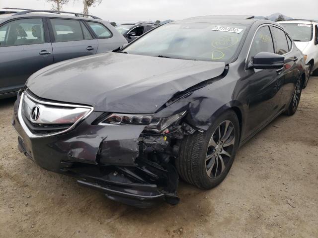 19UUB1F52GA000253 - 2016 ACURA TLX TECH GRAY photo 9
