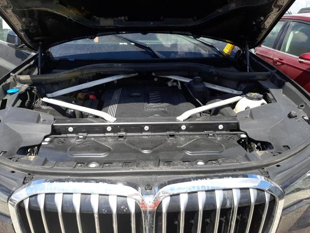 5UXCW2C5XKL081295 - 2019 BMW X7 XDRIVE4 BLACK photo 7
