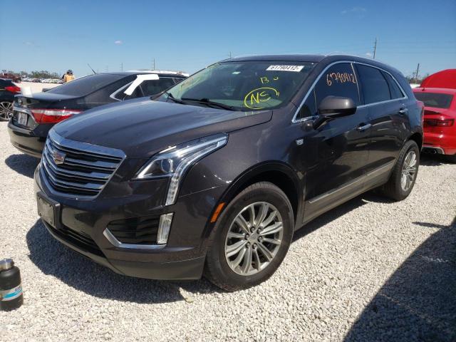 1GYKNDRS6KZ147440 - 2019 CADILLAC XT5 LUXURY BLACK photo 2