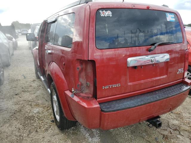 1D8GU58K67W649834 - 2007 DODGE NITRO SLT RED photo 3