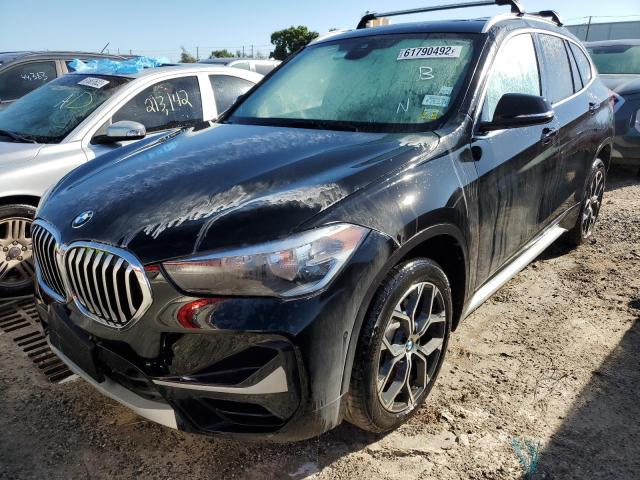 WBXJG9C04N5U64020 - 2022 BMW X1 XDRIVE2 BLACK photo 2