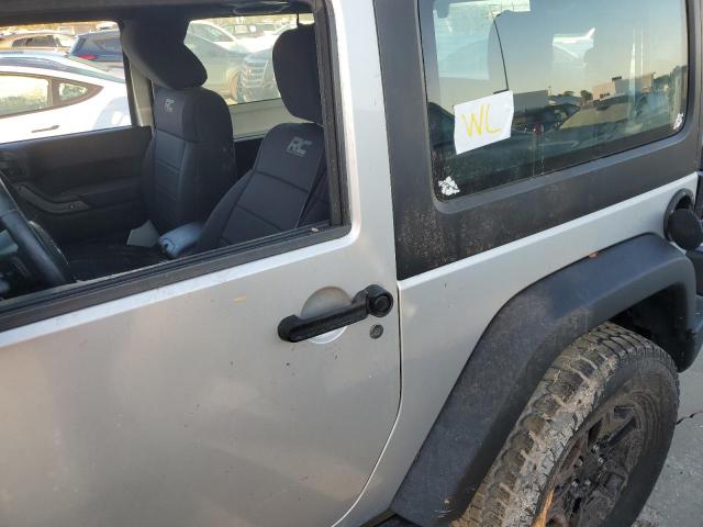 1C4AJWAG9CL214102 - 2012 JEEP WRANGLER S SILVER photo 9