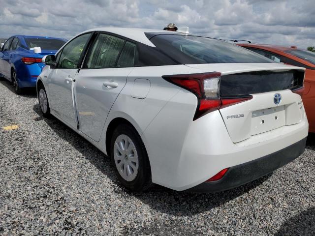 JTDKAMFU0M3144921 - 2021 TOYOTA PRIUS SPEC WHITE photo 3