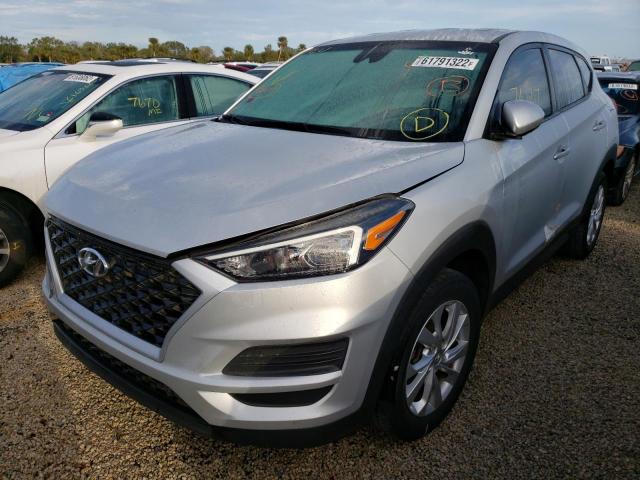 KM8J23A49KU900842 - 2019 HYUNDAI TUCSON SE SILVER photo 2