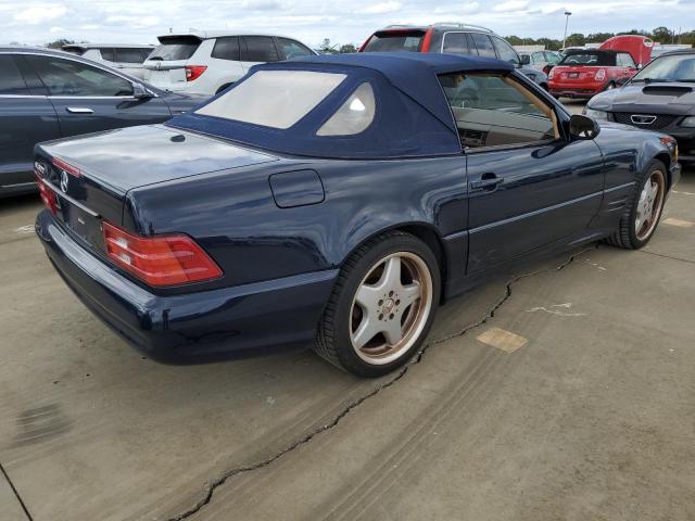 WDBFA68F42F201790 - 2002 MERCEDES-BENZ SL 500 BLUE photo 4