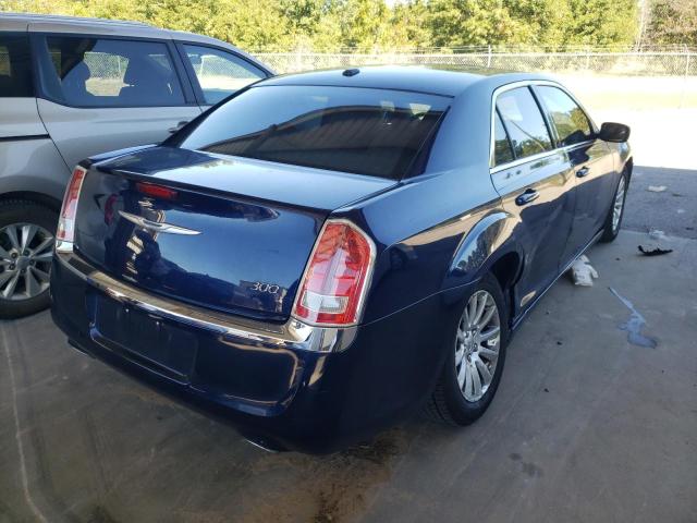 2C3CCAAG0DH561312 - 2013 CHRYSLER 300 BLUE photo 4